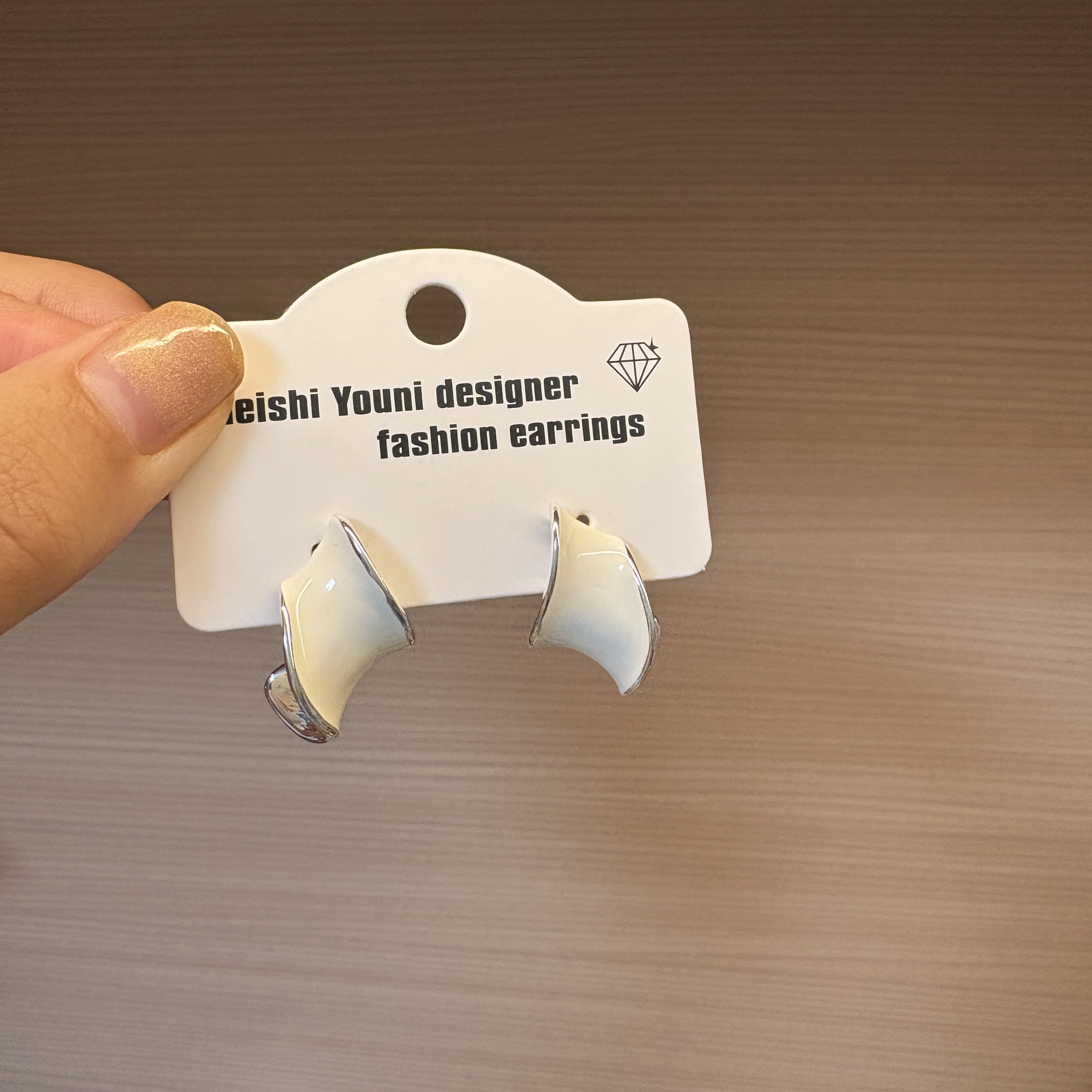 冷淡风滴釉螺旋耳环女气质独特创意韩版无耳洞小众潮流蚊香盘耳夹