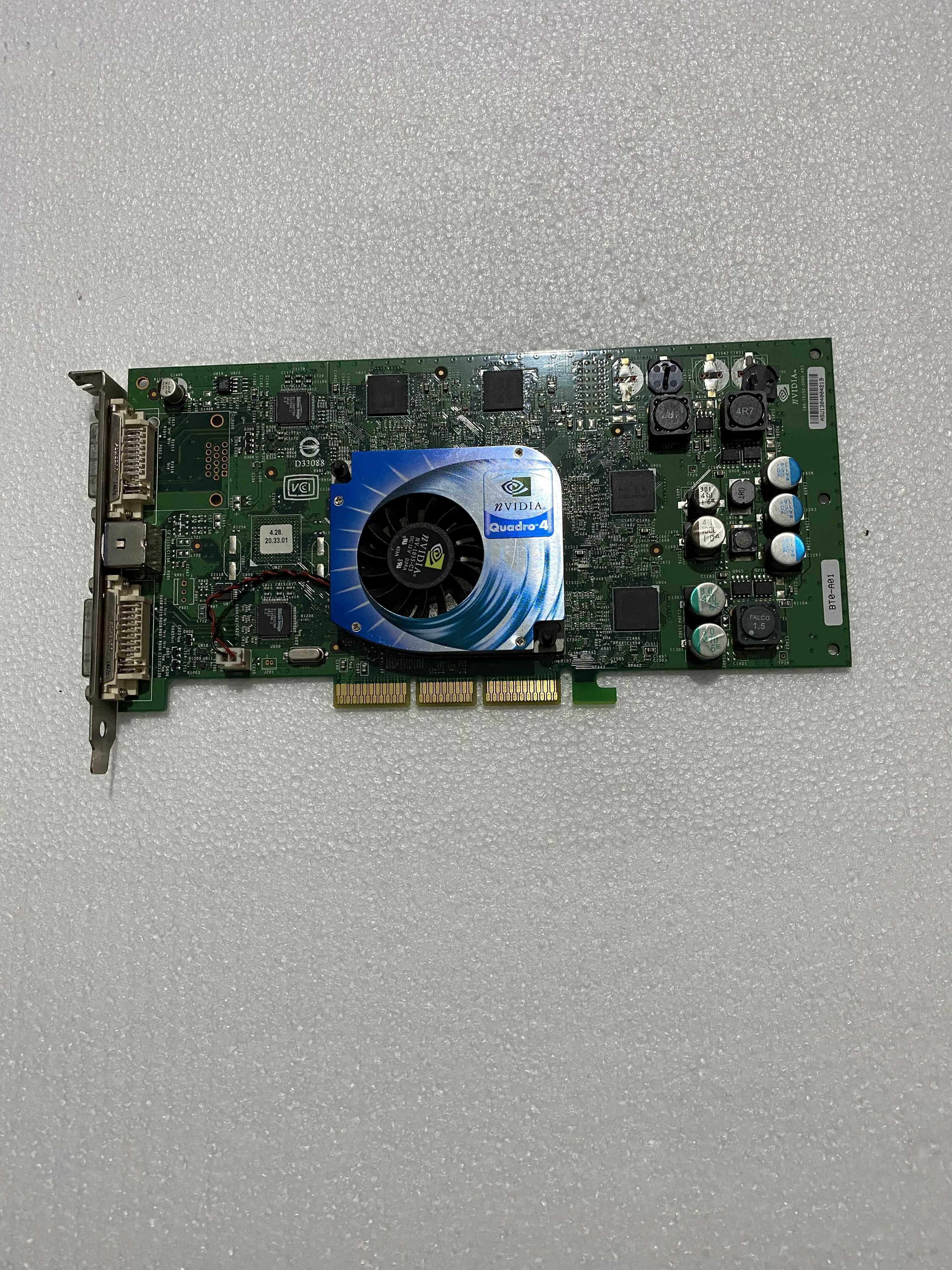 原装拆机 quadro4 980xgl 128mb agp专业显卡 绘图显卡 医疗显卡