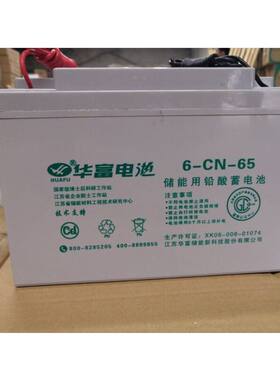 华富蓄电池12V65AH\6-GFM-65 光伏太阳能UPS直流屏计算机系统专