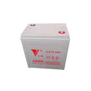 天能3-EVF-200A 6V200AH电动汽车 洗地机 扫地车 巡逻观光车电池