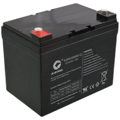 凯鹰蓄电池KM33-12 12V33AH通信机房UPS/EPS电源直流屏电瓶