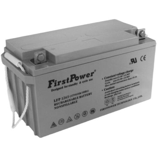 FirstPower一电蓄电池LFP1265 UPS电源电瓶12V6H电池直流屏应急