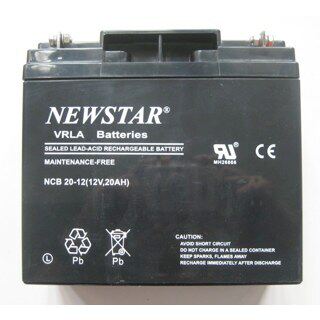 NEWSTAR蓄电池NCB20-12(12V,20AH) 船舶 照明 音响  UPS 电瓶