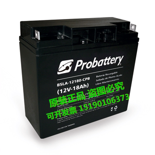 12V probattery蓄电池BSLA CPB 免维护电瓶 12180 18AH