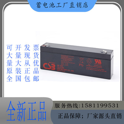 CSB蓄电池GP1222 GPL12120 GPL12260 GP1272F2 HR1234W电梯应急