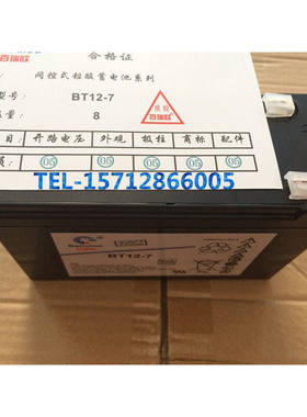 百瑞欧蓄电池BT12-7.0 首安消防玩具车 APC UPS电源12V7.0AH现货