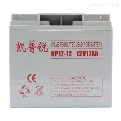 12V17AH凯普锐蓄电池6-GFM-17 UPS电源 EPS电源专用储能型蓄 电瓶