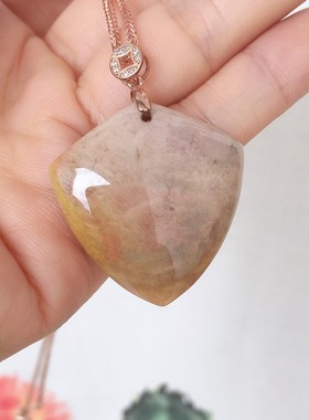 台湾珊瑚玉纯天然无优化银项链