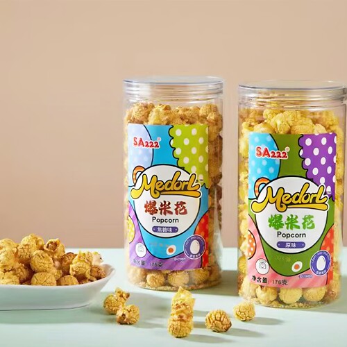 SA222爆米花176g罐装原焦糖味