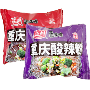 陈村重庆酸辣粉薯滋味100g*5袋装非油炸冲泡红薯粉丝方便速食米粉