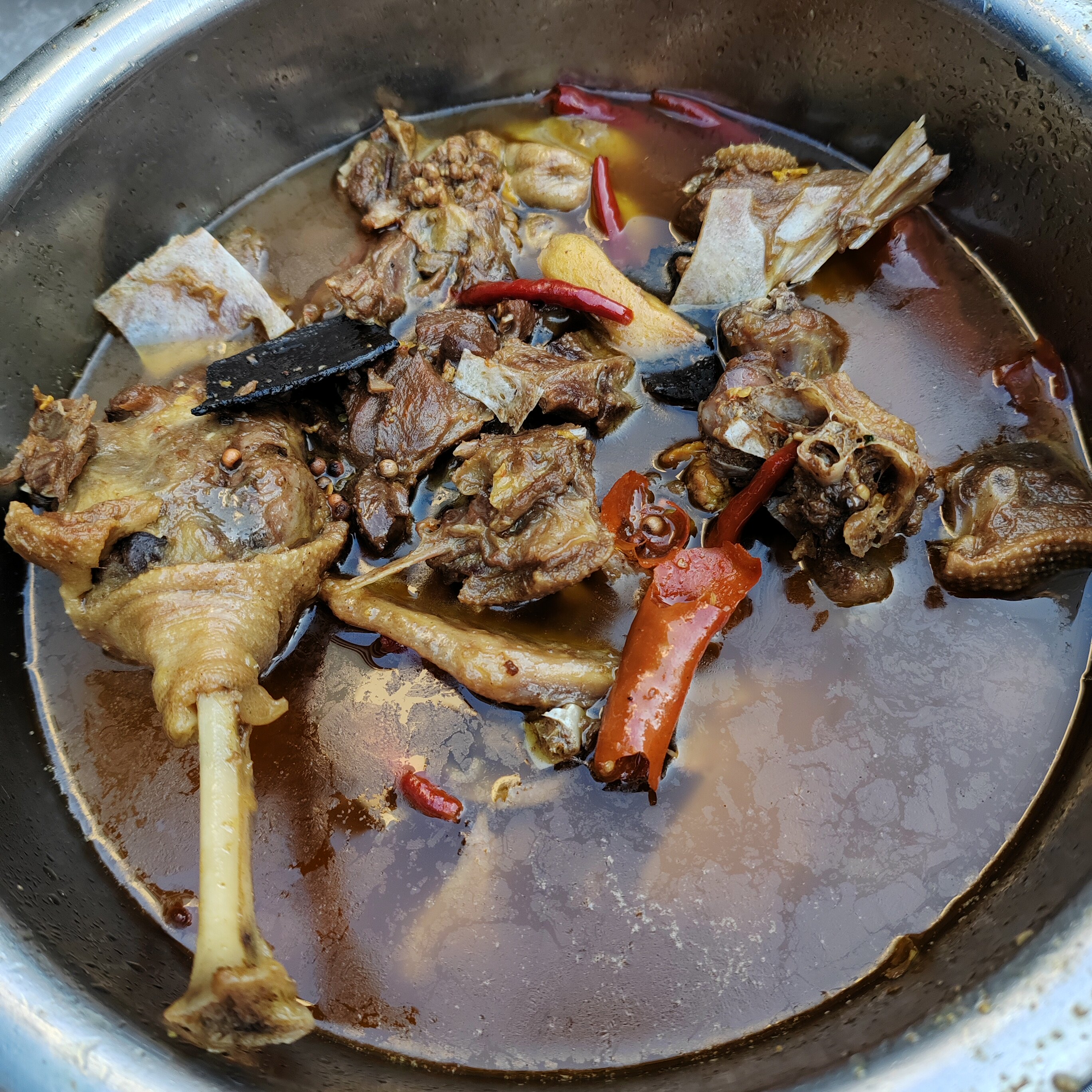 现杀现炒麻阳鹅乡里吃草的散养谷子鹅农家味湖南溆浦鹅顺丰冷链