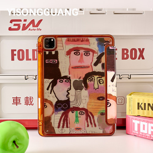 艺术丑萌人像苹果ipad11保护壳
