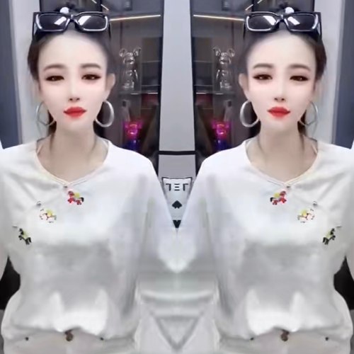 国风新中式精致气质提花宽松上衣