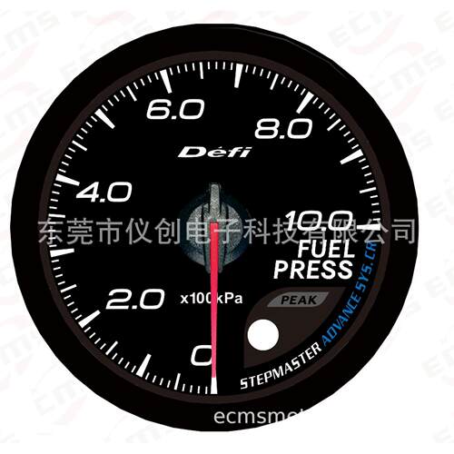 60mm汽车仪表多彩背光10bar