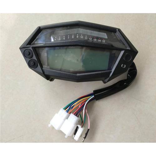 摩托车改装时速转速表数字速度表