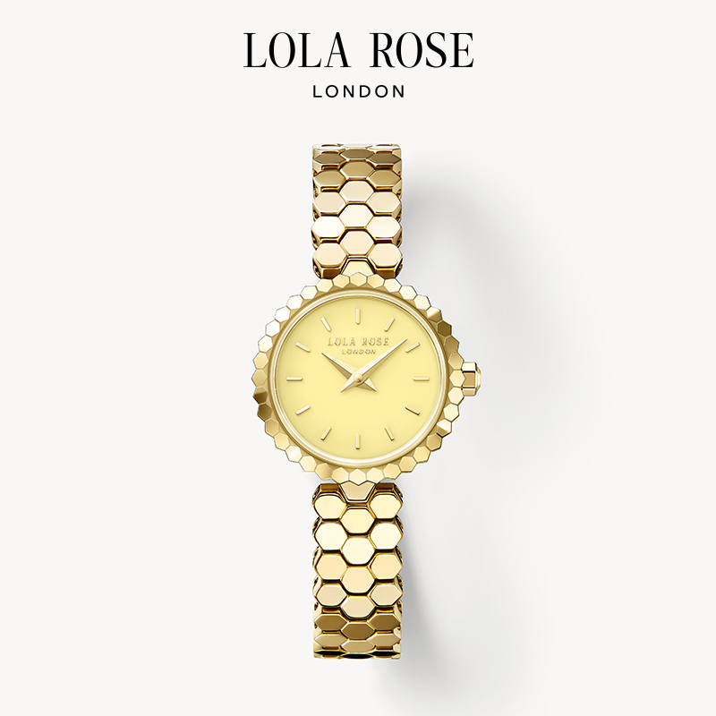 罗拉玫瑰蜂巢系列手表女款