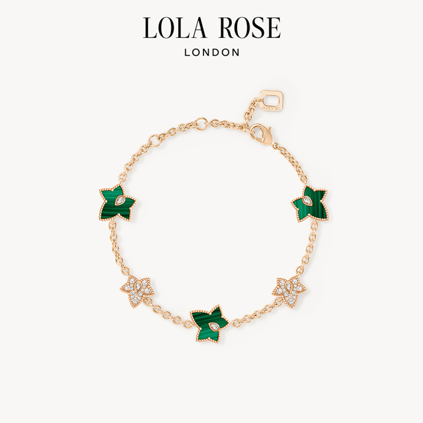 Lola Rose罗拉玫瑰常青藤多叶手链女款高级小众生日礼物图片