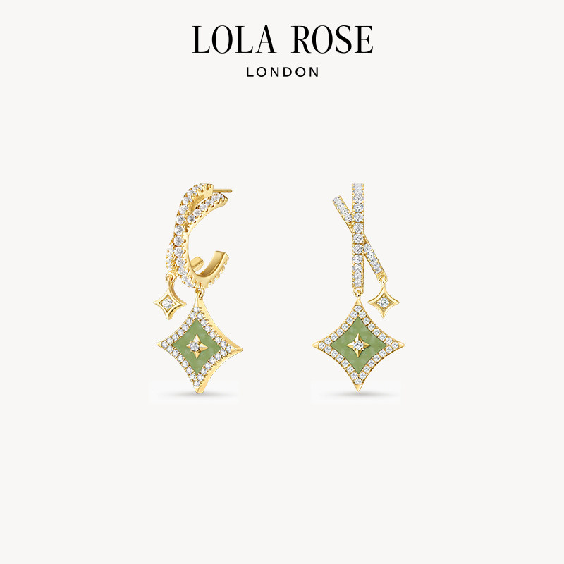 Lola Rose罗拉玫瑰闪星耳钉耳饰女款小众轻奢时尚新年礼物,饰品/流行首饰/时尚饰品新,耳钉,淘宝优惠券,粉丝福利购,淘宝优惠卷