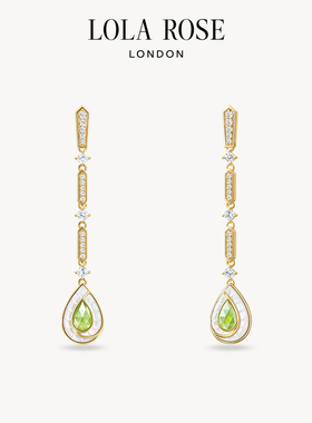 Lola Rose罗拉玫瑰水滴耳钉耳饰女款爆款时尚轻奢小众生日礼物