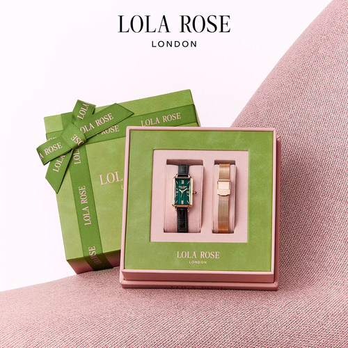 LolaRose罗拉玫瑰小绿表女款手表
