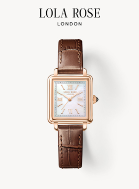 Lola Rose罗拉玫瑰新款小棕表轻奢手表女款生日礼物