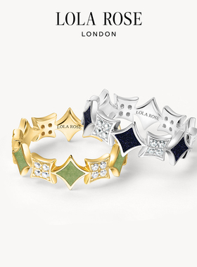 Lola Rose罗拉玫瑰闪星系列戒指女款轻奢复古时尚小众小众礼物