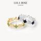 轻奢复古时尚 Lola Rose罗拉玫瑰闪星系列戒指女款 小众小众礼物