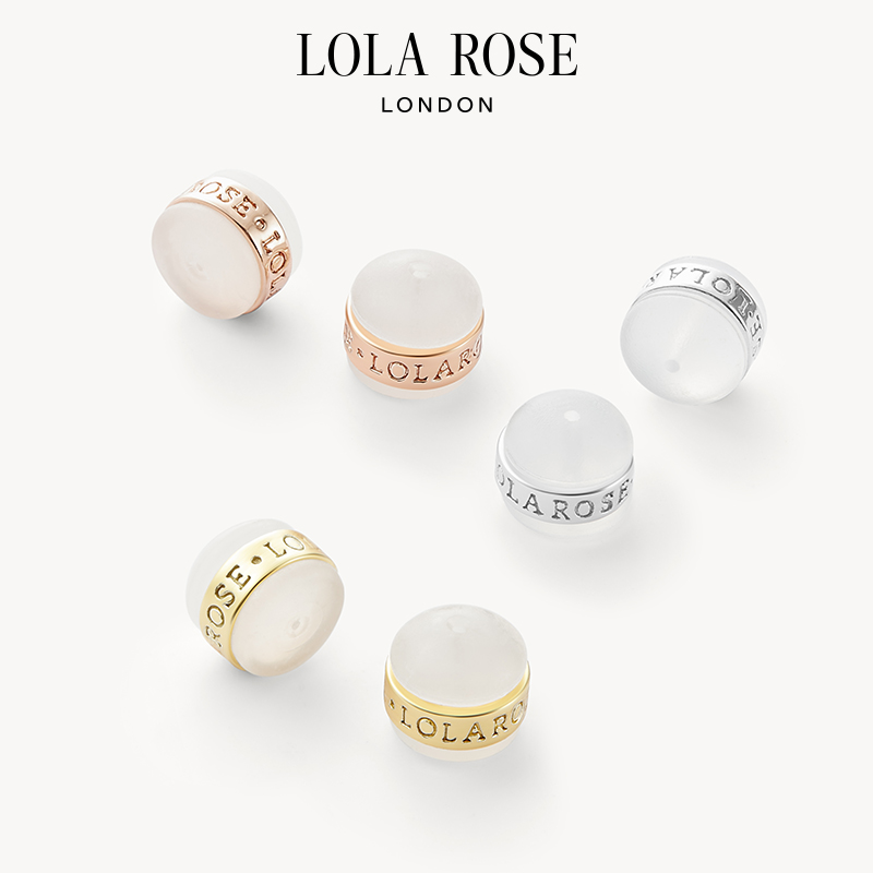 Lola Rose罗拉玫瑰耳堵防掉扣后塞耳钉塞耳钉帽头胶塞女 饰品/流行首饰/时尚饰品新 其他DIY饰品配件 原图主图