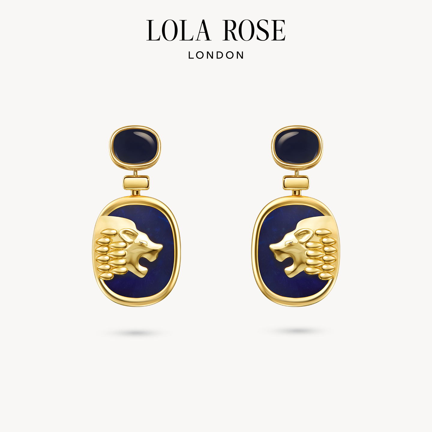 Lola Rose罗拉玫瑰金狮系列耳钉耳饰女款复古时尚轻奢生日礼物