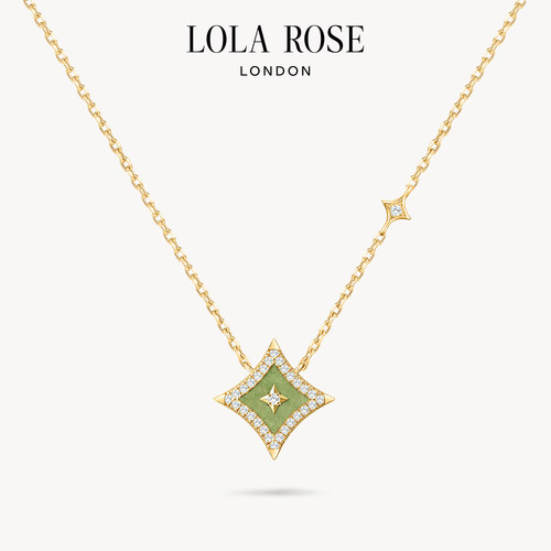 Lola Rose罗拉玫瑰闪星项链女锁骨链爆款小众时尚生日礼物