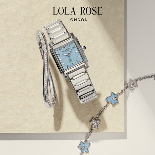 【618开卖】Lola Rose罗拉玫瑰城市漫游系列手表urban蓝调小方表