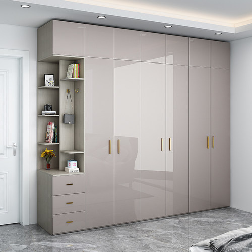 高光墅美达经济型小户型简约衣柜