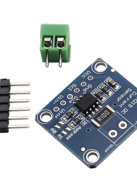 MCU-219 INA219 I2C 接口零漂移 双向电流／电源监控传感器模块