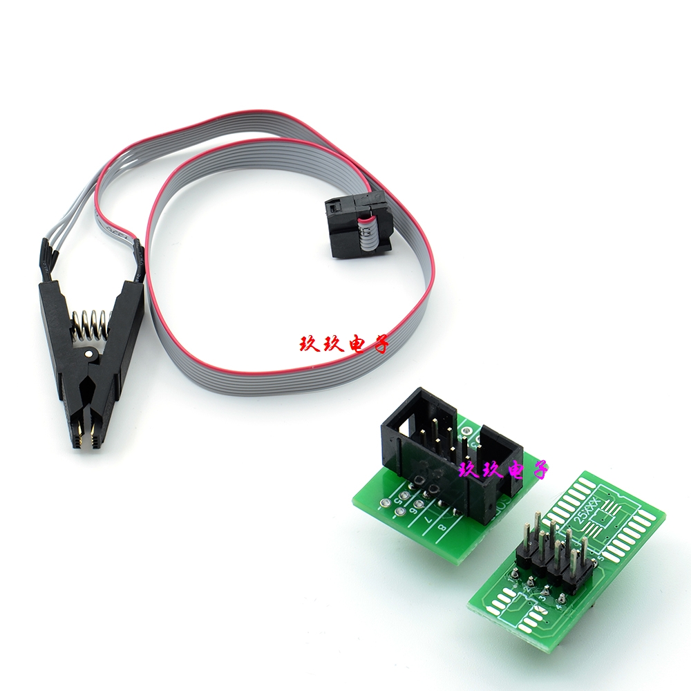 测试夹 SOP8 SOP16 SOIC8 SOIC16夹子 宽窄芯片通用  烧录夹 电子元器件市场 编程器/烧录器/烧录设备 原图主图