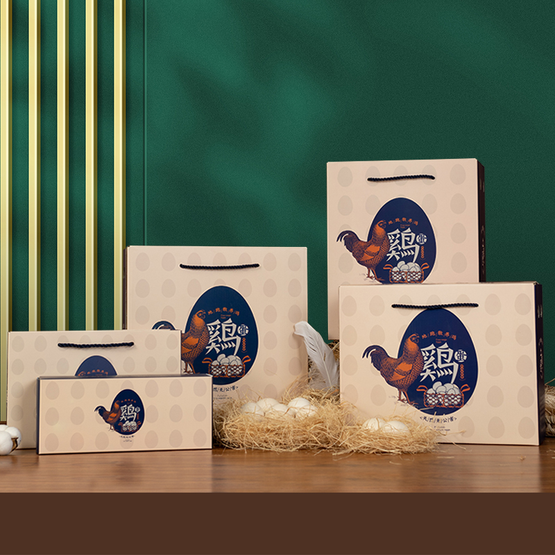 现货土鸡蛋空盒20/100枚散装带托