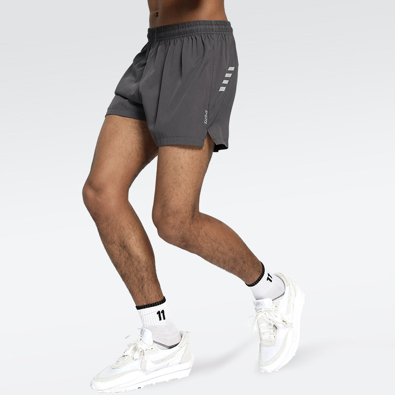 速发运动短裤男快干田径篮球宽松训练三分专裤步跑业马拉松羽毛健