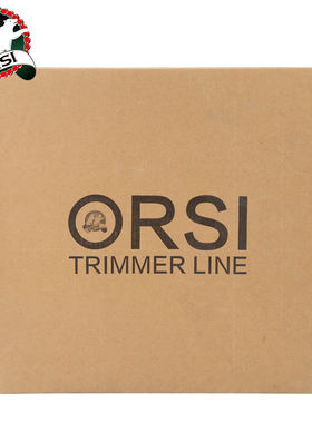 熊牌ORSI/5公斤耐磨方形割草绳割草线农业除草机尼龙线打草绳包邮