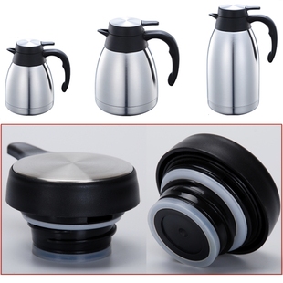 SIMELO施美乐酒店保温壶盖新力士不锈钢壶杯盖子暖水瓶咖啡壶配件
