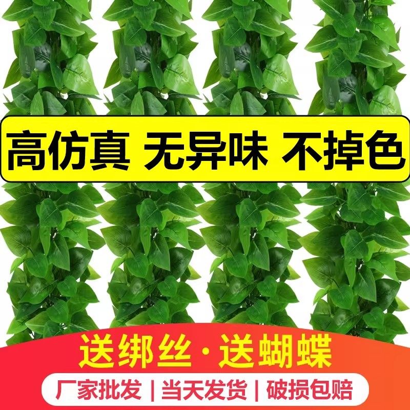 仿真装饰遮挡绿植藤条藤蔓假树叶塑料花下水管道空调管子绿叶花藤,鲜花速递/花卉仿真/绿植园艺,仿真绿植,淘宝优惠券,粉丝福利购,淘宝优惠卷