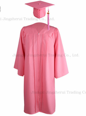 国外高中大学毕业服学校毕业典礼表演服黑色白色男女学士服套装