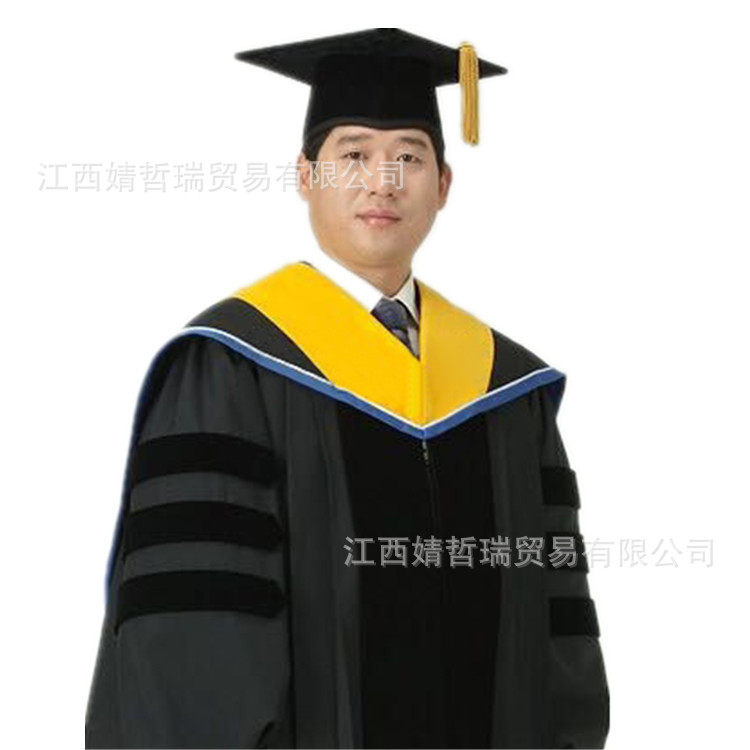 国外韩国毕业典礼服东国大学首尔大学博士服韩国学位服