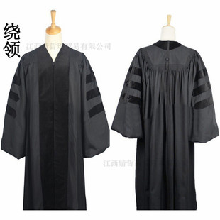 国外大学毕业服博士学位服大学生毕业礼服校长服学院风礼服