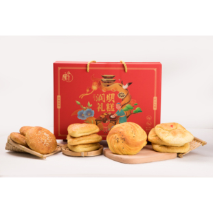【雁门关下】代州润明非遗工坊豆面饼混糖饼莜面饼锅魁油旋饼礼盒