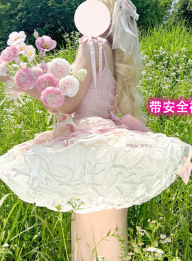 鸭屁股暴力裙撑35cm安全裤一体洛丽塔lolita南瓜裤超蓬短款无骨撑