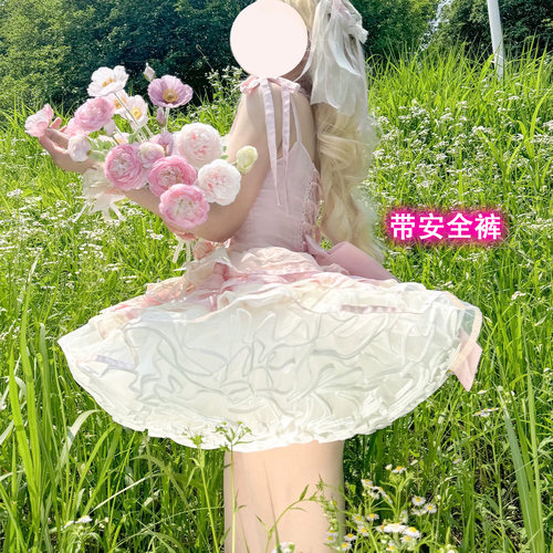 安全裤一体35x28米鸭屁股裙撑