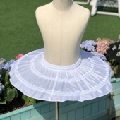 成人芭蕾舞演出飞碟裙撑30cm鱼骨女童舞蹈平面可调节暴力撑 儿童