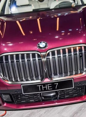 BMW宝马原厂 19款新7系 G12 LCI M760LI 柿灰色中网 后视镜 侧腮