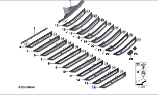 LED发光迎宾条 BMW宝马原厂 门边踏板 LCI 门槛条 现货 F90