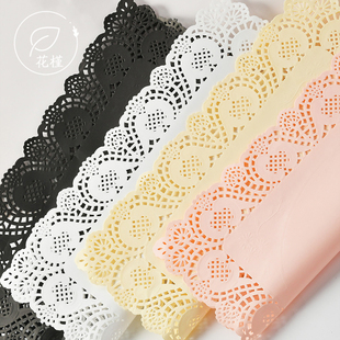 网红精美蕾丝花纹包装纸鲜花花束花艺手工diy材料花店资材艺术纸
