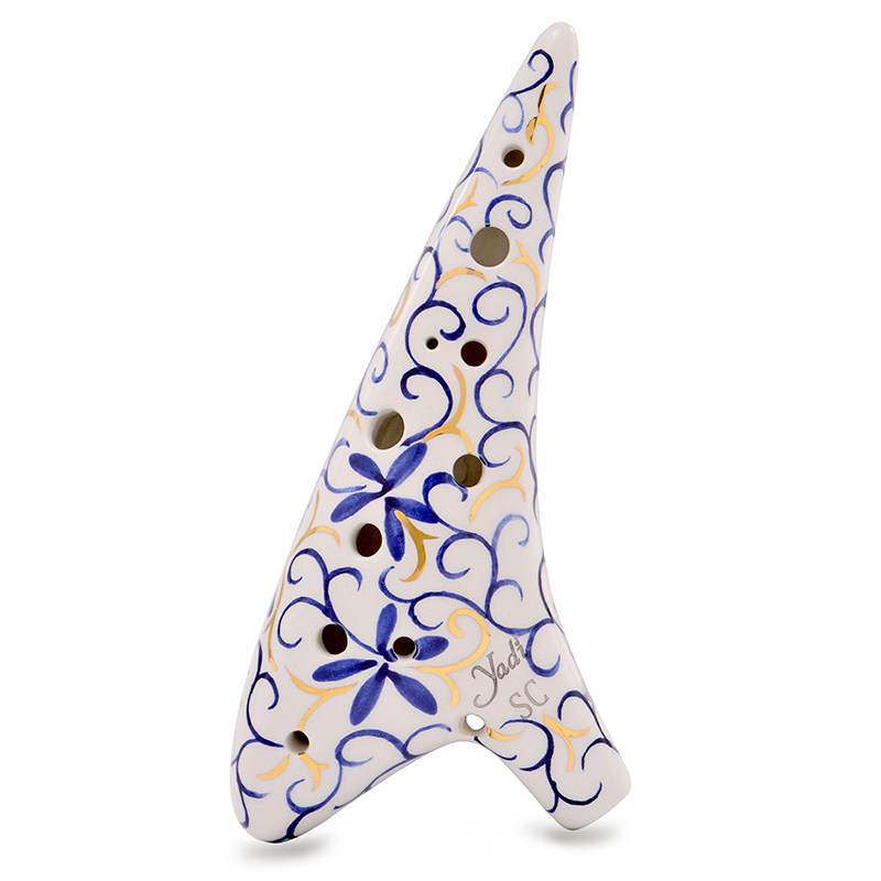 【yadi/雅的】青花瓷sc陶笛12孔高音C调十二孔初学专业演奏乐器